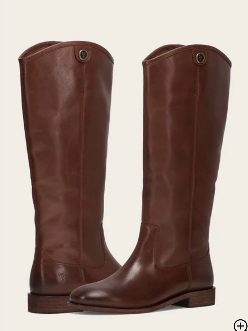 Frye Melissa Button Boots - Brown